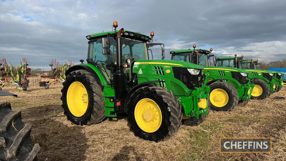 2020 JOHN DEERE 6155R AutoPowr Premium Edition 50kph 4wd TRACTOR Fitted