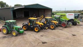 On instructions from JC & MA Martin - Auction sale of agricultural tractors, combine harvester, telescopic loader, forklift, implements and machinery