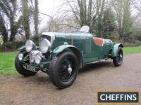 1948 4 ¼ litre Bentley Mk6 Special 'My Fast Lady' Reg. No. VXI 939 Chassis No. B332DA Engine No. B166D Discovered in an old garage in Pembrokeshire in 1984 in a stripped down condition, the then owner conceived the idea to create a pre-war style racer. Th