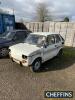 Fiat 126 Abarth project car Reg. No. N/A An air cooled version of the Abarth that is offered for sale as a spares or repair project Estimate £250 - £5