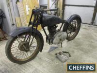 1934 250cc Rudge Whitworth 250 Sports MOTORCYCLE Reg. No. IW 4777 (Expired) Frame No. 53740 Engine No. 652 Straight from the shed, the last owner was an amateur motorcycle racer who purchased the Rudge as a project in 1966. Clearly it never quite happened