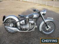 1957 499cc Sunbeam S8 MOTORCYCLE Reg. No. 244 XUW Frame No. S8 8424 Engine No. S8 13614 Finished in the Silver Grey colour scheme this late model S8 was first registered on the 16th October 1957 and has been in the current ownership for 10 years. Its orig