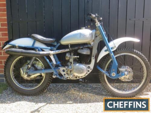 1964 246cc Greeves 24TE Scottish Trials MOTORCYCLE Reg. No. PMB 394B Frame No. 24TE534 Engine No. 251D3514 Fitted with an iron barrelled Villers 11E unit and Electrex electronic ignition which the vendor states makes this an easy to start machine that is