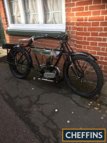 Circa 1920 211cc Levis Popular MOTORCYCLE Reg. No. N/A Frame No. TBA Engine No. TBA The vendor states that this Levis 2-stroke has had much of the restoration work carried out. Built in Birmingham by the Butterfield family, the Levis was a very succesful