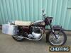 1956 650cc Ariel Huntmaster MOTORCYCLE Reg. No. KVO 158 Frame No. DU3027 Engine No. MLF2308 This nicely presented Huntmaster was purchased nearly 5 years ago from a friend of a friend. The engine was professionally overhauled including changing bearings a
