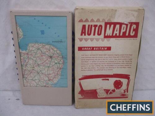 Auto Mapic, a boxed `Fully automatic road map`