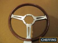 Les Leston accessory steering wheel, 15ins in diameter