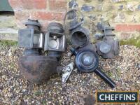 Early car lamps for restoration or spares