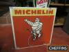 Michelin Cycle Tyres, illustrated printed tin sign, 17x17ins