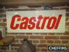 Castrol, a workshop fibreglass sign 36x14ins