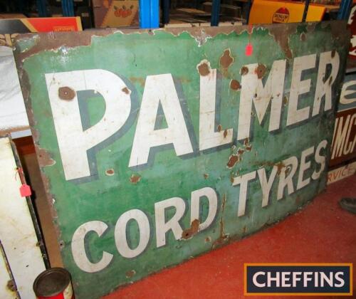 Palmer Cord Tyres, a fine enamel sign 60x40ins