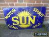 Sun Motor Spirit Lamp Oils enamel sign, 3ft x 2ft