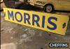 Morris, a dealership enamel sign (losses)