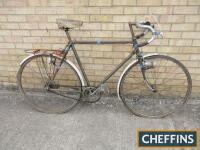 Raleigh, a gent's single speed racing bicycle for restoration