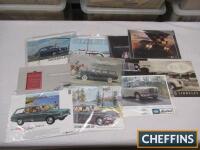 Qty of British Car brochures and leaflets to include Wolseley, Singer, Riley etc. 1946-1969 (10)