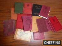 Collection of old driving licences