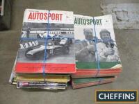 Qty of Autosport magazines, 1960s