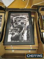 Qty framed and glazed images of American vehicles and related images, ex-Goodwood Revival set
