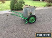 2-wheeled swivel live stock feeder, in good order