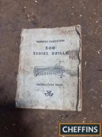 Massey Ferguson 500 series drill instruction manual 