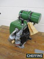 Villiers C12 air cooled petrol engine, a NOS item in unused condition, complete with delivery labels