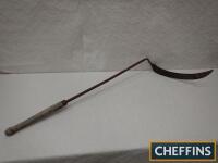 Long handled vintage billhook