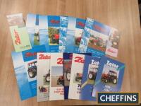Zetor, a qty of agricultural tractor brochures and leaflets (14)