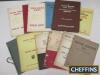 David Brown, a qty of tractor and implement parts lists, service and repair manuals etc, to include 2D, 950, Albion etc.