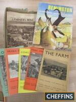 The Farmer's Home, a qty of 1930's magazines, together with Young Farmers Club booklets and a Remington catalogue