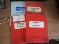 Ransomes Cavalier 2800,2800B and Super Cavalier combine manuals