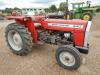 1983 MASSEY FERGUSON (Indian) 240 3cyl diesel TRACTOR Reg No. FRZ 3748 Serial No. 1430/27D1177 A very low houred example which appears to have been stored under cover and is as the vendor describes `as new` with a paltry 209 hours recorded. On Northern Ir