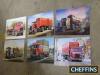 6no. assorted commercial vehicle scene metal signs