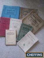 Morris Oxford/Cowley, Six, Eight, Minor manuals/handbook