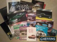 Qty of Jaguar literature, including booklets, magazines, manuals, picture images etc.