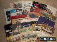 Various car brochures, mainly 1960s-70s, to include BMC, Leyland, Ford, Vauxhall, Hillman etc.