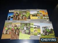 Deutz-Fahr, a qty of agricultural tractor sales leaflets and brochures (11)