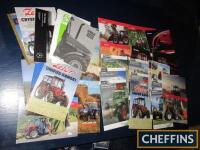 Fendt, Valtra, Leyland etc, a qty of agricultural tractor sales leaflets and brochures