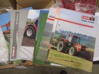 Case, McCormick etc, a qty of agricultural tractor sales leaflets and brochures etc, to include 1455XL (14)