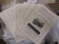 20no. Morris and Duvall Farm Sale Catalogues
