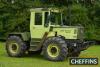 1990 MERCEDES MB TRAC 1100 4WD 6cyl diesel TRACTOR Reg. No. G195 UUT Serial No. WDB4411630W152481 A low houred, one owner example, originally supplied by Startin Tractors of Warwickshire. Just 2407 hours are recorded with its condition consistent with the