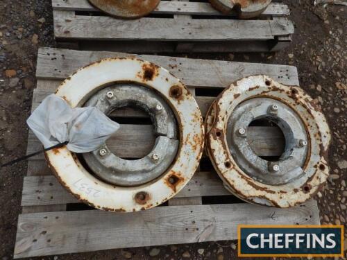 Full set of Ford 28ins rear wheel weights and other Ford wheel weights