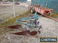 Ransomes 2furrow plough with depth wheel