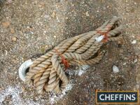 Hessian tow rope