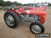 1964 MASSEY FERGUSON 42 3cylinder diesel TRACTOR Serial No. SNMY-S52676 Fitted with Perkins A3-152 3cylinder (35X) engine coupled to MF65 rear complete with disc brakes and heavy duty back axle on 12.4-32 rear wheels and tyres. Built at the Beauvais Facto