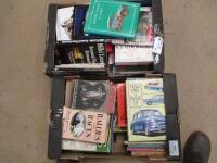 Period motoring books, good titles approx 50-60 books