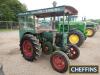 1945 MARSHALL Model M single cylinder diesel tractorSerial No. 1530Fitted with rear Marshall and retro fitted electric start, winch and aftermarket canopy and cab. An earlier restoration, finished in green with new front tyres.