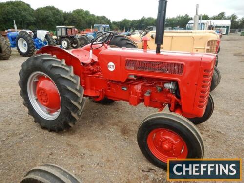 INTERNATIONAL B275 4cyl diesel TRACTOR A restored example that the vendor states to have a very good engine that starts well and shows good oil pressure. The hydraulics are stated to be in good working order and it is fitted with nearly new 600x16 and 12.