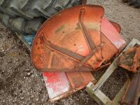 Nuffield rear tractor wings