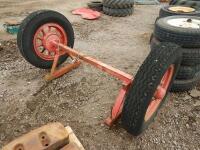 Vintage trailer axle