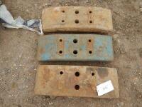 3no. Enfo front end weights